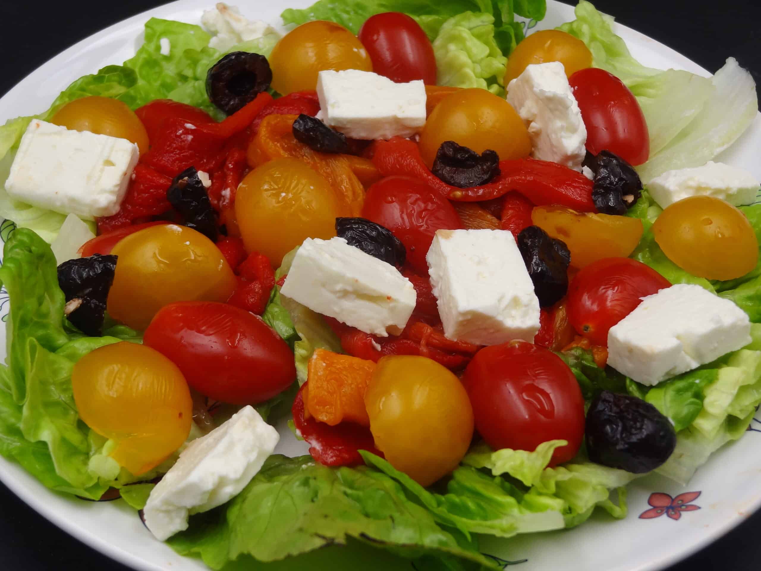 You are currently viewing SALADE POIVRONS FETA