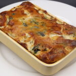 CLAFOUTIS ÉPINARDS BLEU DE CHÈVRE