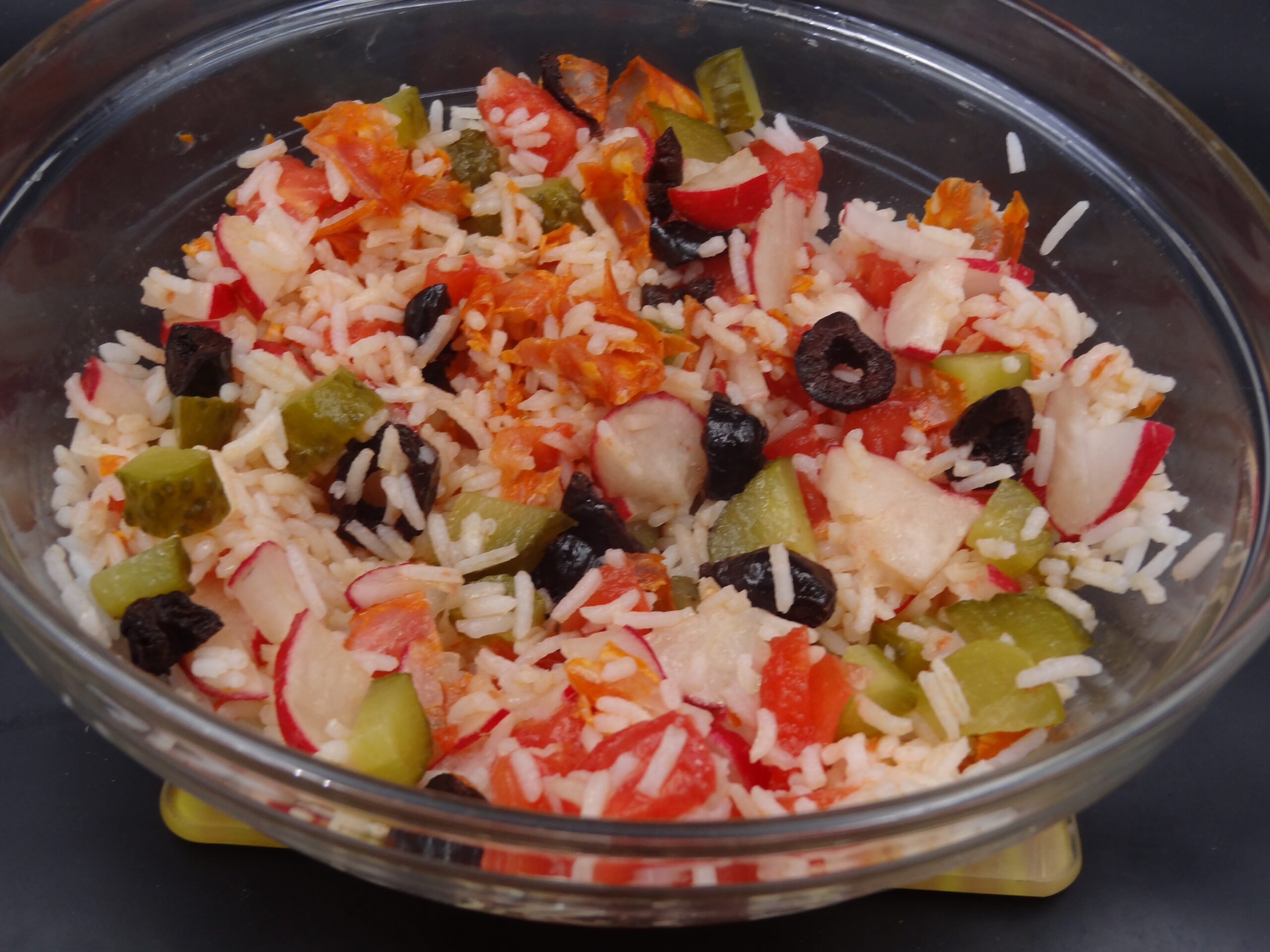 You are currently viewing SALADE DE RIZ AU CHORIZO