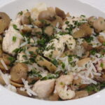 Poulet aux fruits de mer et son riz basmati