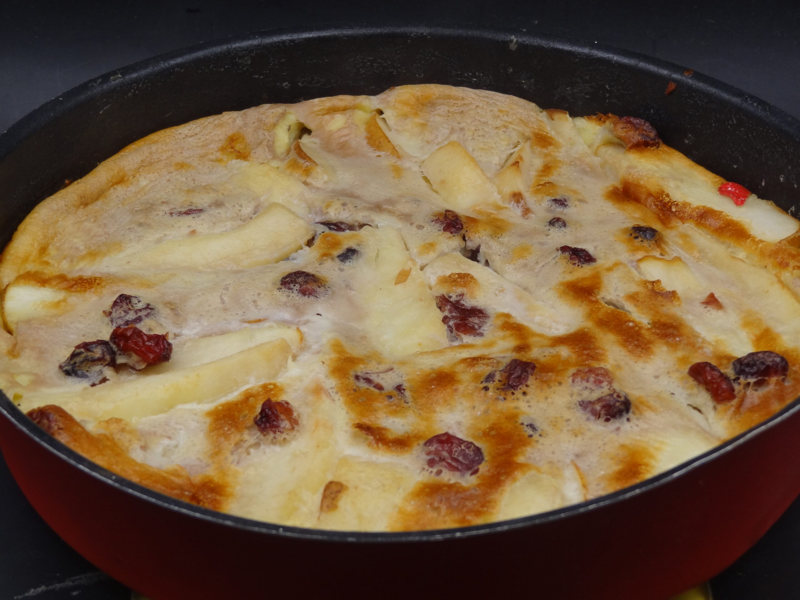 You are currently viewing FLAMUSSE AUX POIRES ET CRANBERRIES