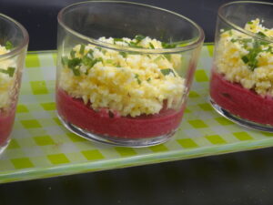 Lire la suite à propos de l’article VERRINES BETTERAVE RICOTTA