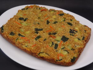 Lire la suite à propos de l’article GÂTEAU D&rsquo;AVOINE AUX PETITS LÉGUMES
