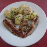 AIGUILLETTES DE CANARD SAUCE MIEL