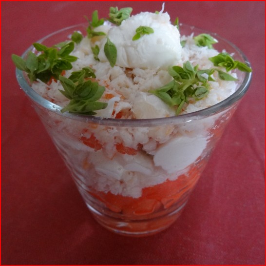 You are currently viewing COUPE DE CRUSTACÉS A LA PASTÈQUE
