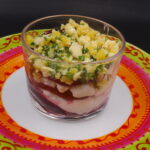 VERRINES DE BETTERAVE AU COTTAGE CHEESE